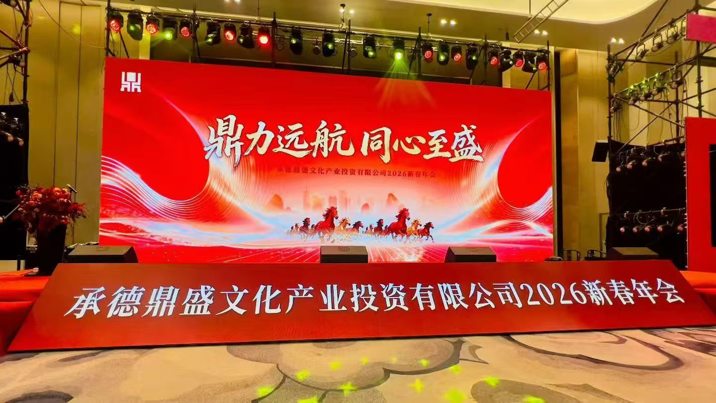 鼎盛文化成功举办2025总结表彰暨2026“鼎力远航·同心至盛”新春年会